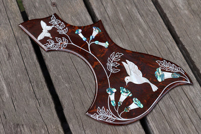 Guitarra Acústica Retro Folk Reforzada con Protector Grande - Image 28