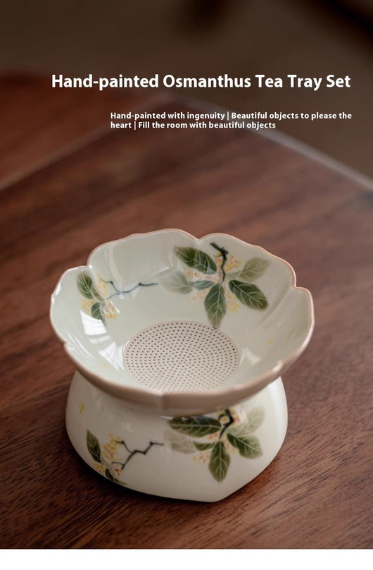 Colador de Té Cerámica Pintado a Mano - Accesorios Premium para Té de Osmanto - Image 13