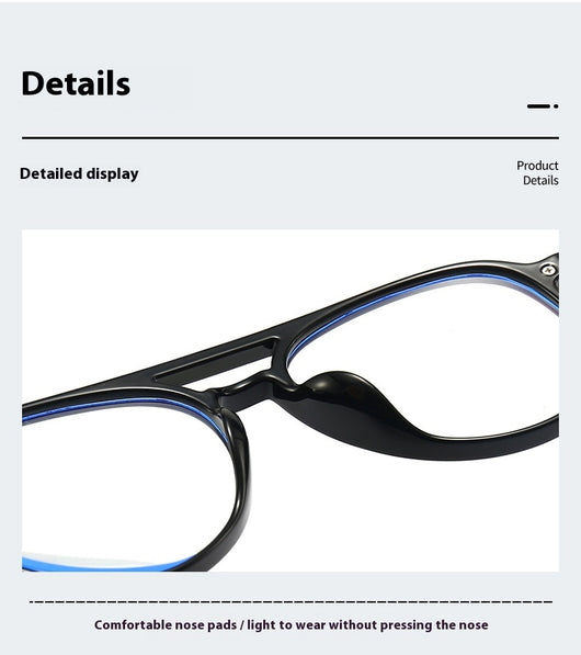 Gafas Anti Luz Azul con Montura Doble Rayo para Miopía - Image 21