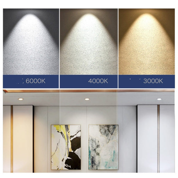 Foco LED COB Ajustable para Pared - Lámpara de Techo Orientable