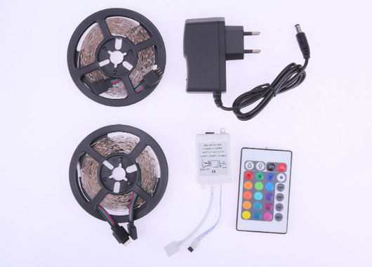 Tira LED de 5m con Control Remoto y Bajo Voltaje 12V Impermeable - Image 9