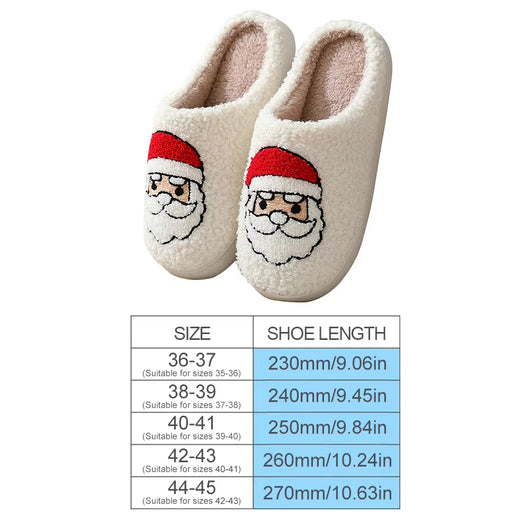 Pantuflas Navideñas Reno Térmicas Felpa Cálidas para Hombre y Mujer - Image 3