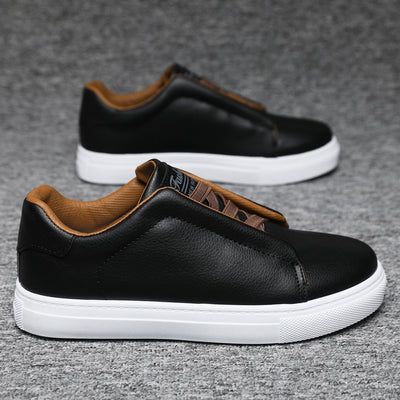 Tenis para Hombre de Color Sólido Cómodos y Antideslizantes - Image 4