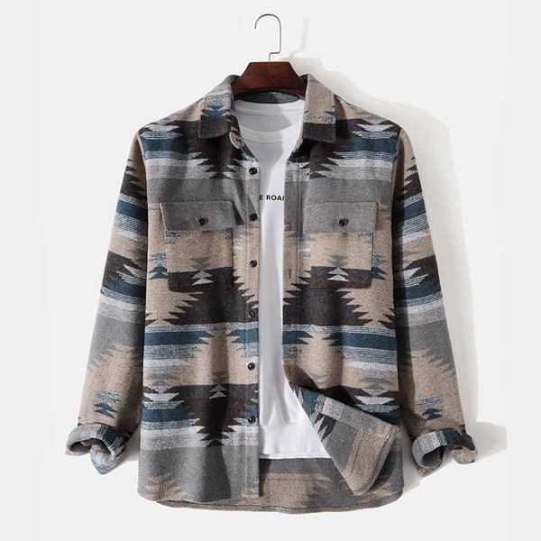 Chaqueta de Lana para Hombre con Estampa Believe