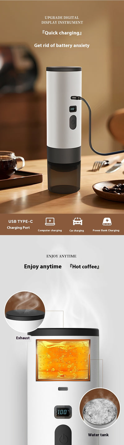Cafetera Cápsula Portátil Automática con Calentamiento Inalámbrico - Image 11