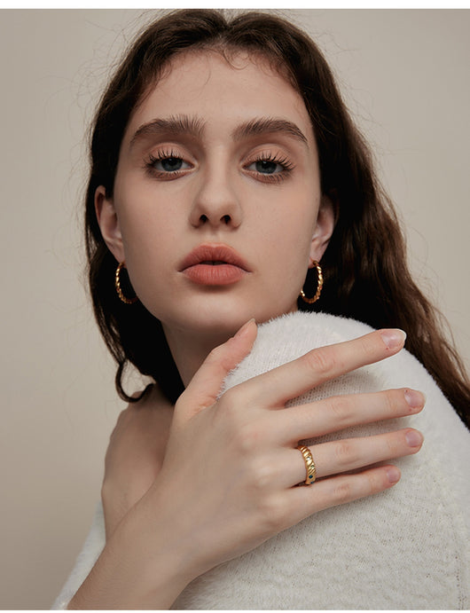 Aretes Anillo Cielo Estrellado - Inspiración Arte Vintage - Image 12