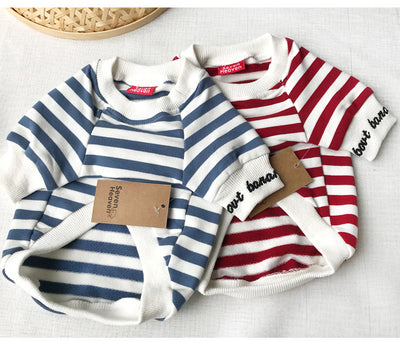 Conjunto a Juego Padre e Hijo con Rayas - Outfit Familiar Coordinado - Image 17