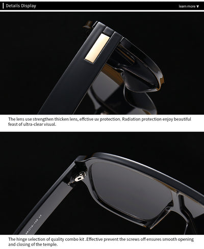 Gafas de Sol Oversized para Hombre y Mujer - Montura Integral Moderna - Image 12