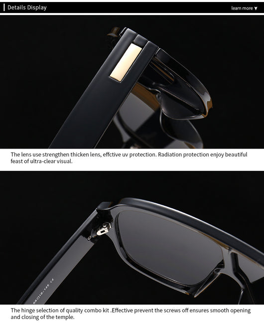 Gafas de Sol Oversized para Hombre y Mujer - Montura Integral Moderna - Image 12