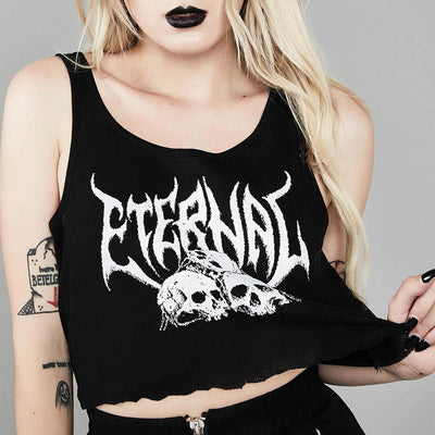 Chaleco Corto Gothic Punk para Mujer - Estilo Urbano ETERNRL - Image 9