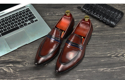 Zapatos de Cuero para Hombre Mocasines Elegantes - Image 20