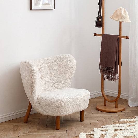 Sillón Nórdico de Lujo para Balcón - Silla de Diseño Moderno para Sala de Estar