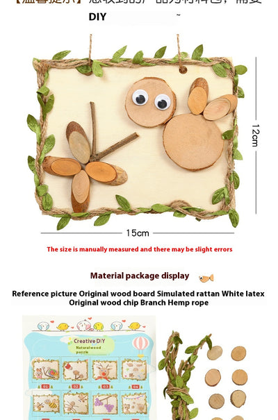 Kit de Arte Ramas Naturales - Pintura Artesanal en Madera para Día del Árbol - Image 19