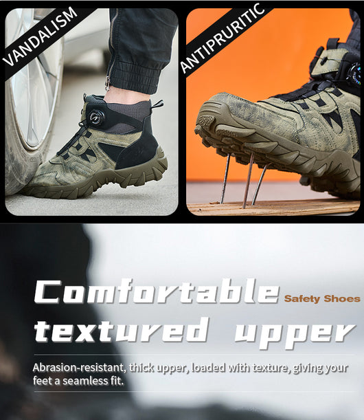 Botas de Trabajo Ligeras, Cómodas y de Seguridad para Hombre - Image 17