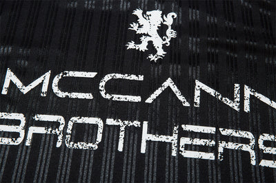 Playera Holgada de Rayas con Letras Europeas y Americanas - Manga Larga para Hombre - Image 10