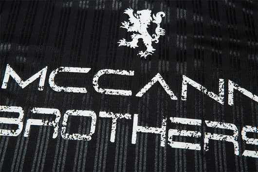 Playera Holgada de Rayas con Letras Europeas y Americanas - Manga Larga para Hombre - Image 10