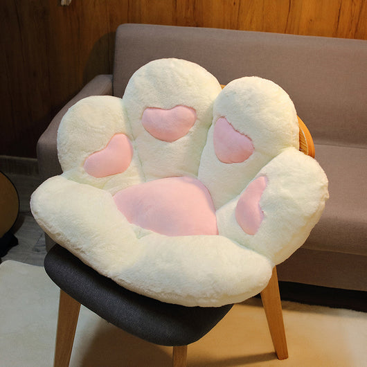 Cojín de Felpa con Forma de Pata de Gato - Almohada de Respaldo para Sofá y Silla - Image 10