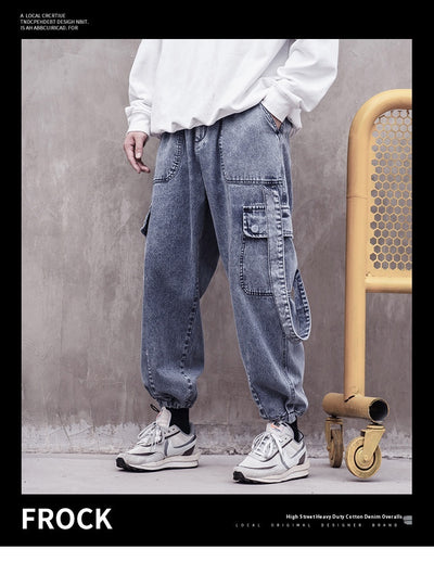 Pantalones Jeans Holgados Zanahoria para Hombre - Estilo Casual - Image 6