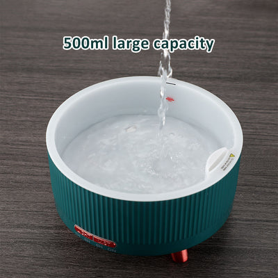 Difusor Ultrasónico Aromaterapia 500ml con Diseño Madera - Humidificador de Escritorio - Image 12