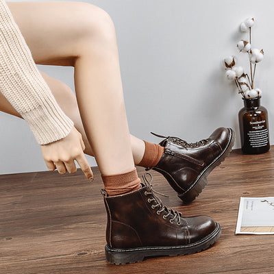 Botines de Cuero Negro Elegantes - Calzado Premium para Mujer - Image 13