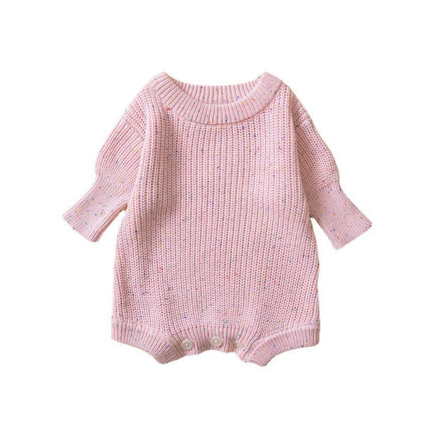 Enterizo Tejido Acogedor para Bebé Niña - Image 3