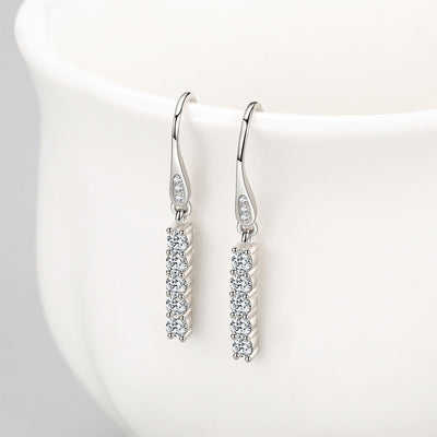 Aretes de Plata 925 con Diamantes Artificiales de Alta Calidad - Image 8