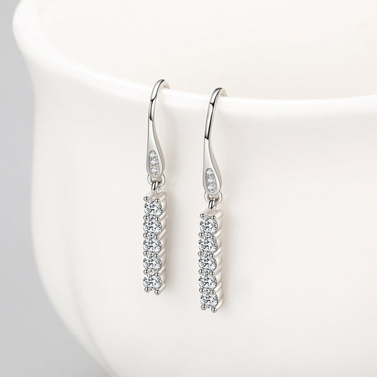 Aretes de Plata 925 con Diamantes Artificiales de Alta Calidad - Image 8