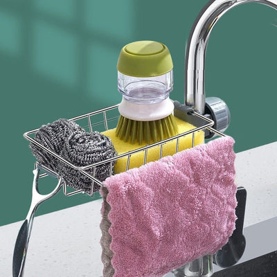 Organizador de Fregadero con Soporte para Esponja, Jabón y Accesorios de Cocina - Image 3