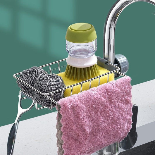 Organizador de Fregadero con Soporte para Esponja, Jabón y Accesorios de Cocina - Image 3