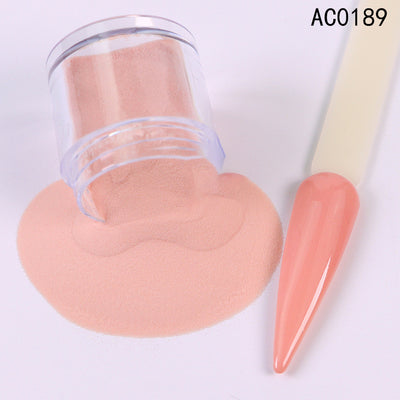 Polvo de Extensión de Uñas Acrílicas Tallado Infiltrante Tono Piel Nude Cristal - Image 7
