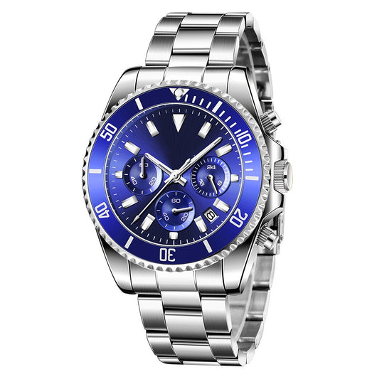 Reloj Deportivo de Acero Inoxidable con Luz Nocturna y Resistencia al Agua - Image 5