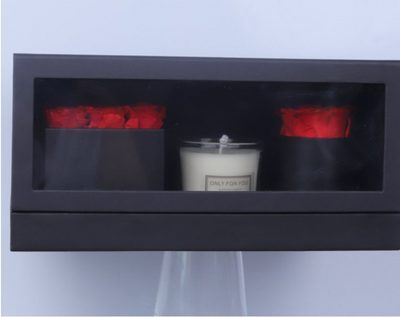 Set de Velas Aromáticas con Flores Preservadas - Caja de Regalo Premium - Image 8
