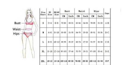 Bikini Brasileño Dividido para Playa - Image 17