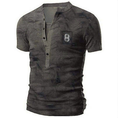 Camiseta Casual Estampada de Manga Corta para Hombre - Image 13