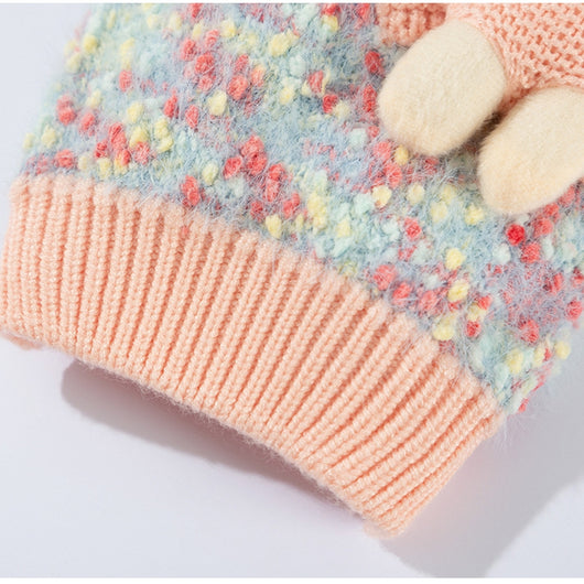 Suéter de Invierno para Mascotas con Diseño de Osito Floral en Relieve - Image 15