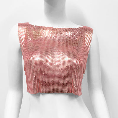 Top Brillante con Lentejuelas Metálicas - Estilo Dulce y Picante - Image 14