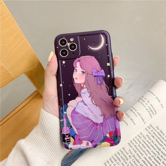 Funda para iPhone Estilo Cómic Chica - Diseño Simple y Moderno - Image 5