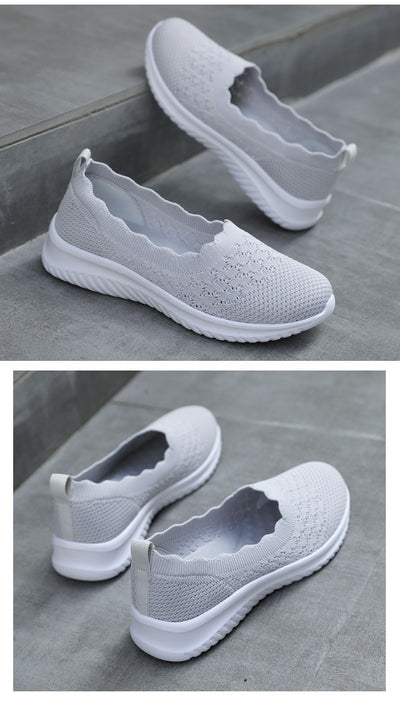 Zapatos Deportivos Tejidos Voladores Talla Grande para Mujer - Image 33