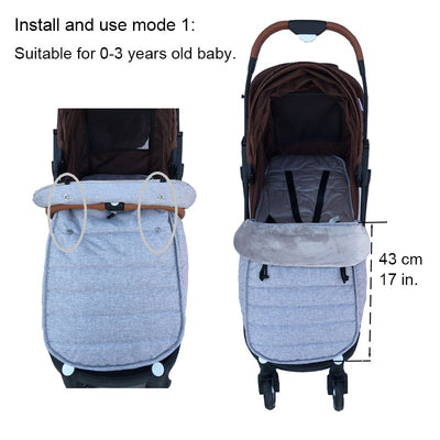 Saco Térmico para Cochecito de Bebé con Protector Aislante - Image 5