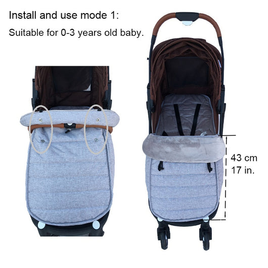 Saco Térmico para Cochecito de Bebé con Protector Aislante - Image 5