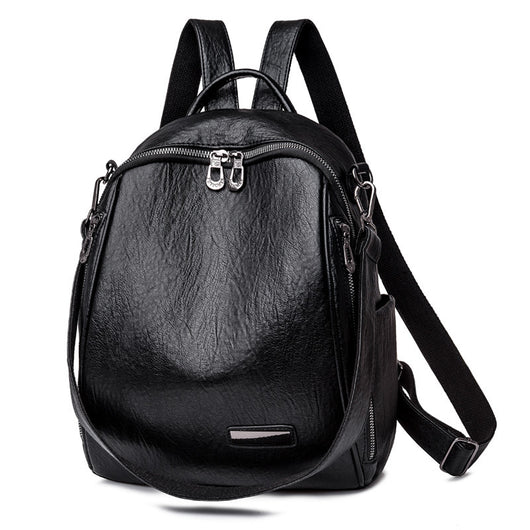 Mochila de Mujer de Gran Capacidad en PU - Elegante y Funcional - Image 3