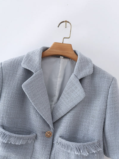 Saco Casual Temperament con Bolsillos - Diseño Moderno y Versátil - Image 8