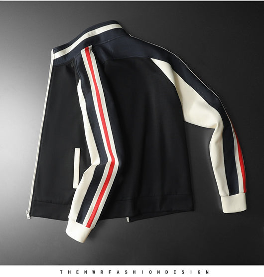 Cardigan Tipo Chamarra con Cuello de Pie para Hombre Talla Grande - Image 14