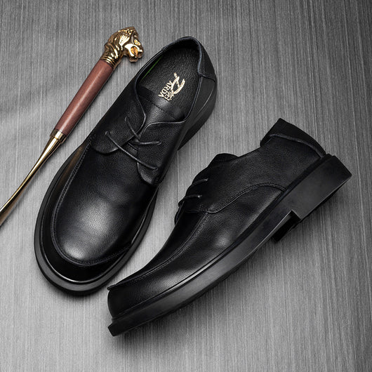 Zapatos de Cuero con Cordones Estilo Británico - Casual y Elegante - Image 4
