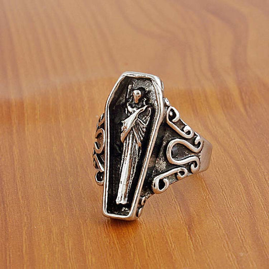 Anillo Vampiro Gótico de Calavera Explosiva - Image 5