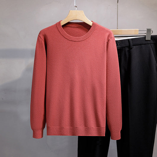 Suéter Holgado Oversized Cuello Redondo para Hombre