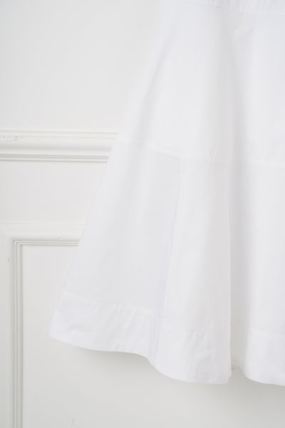 Falda Blanca de Cintura Alta con Detalles Combinados en Algodón - Image 31