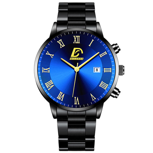 Reloj de Acero Inoxidable para Hombre - Elegancia Casual y Profesional - Image 5