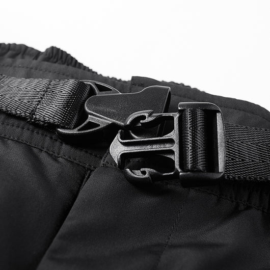 Shorts Deportivos Holgados para Hombre - Secado Rápido Verano Negro - Image 12