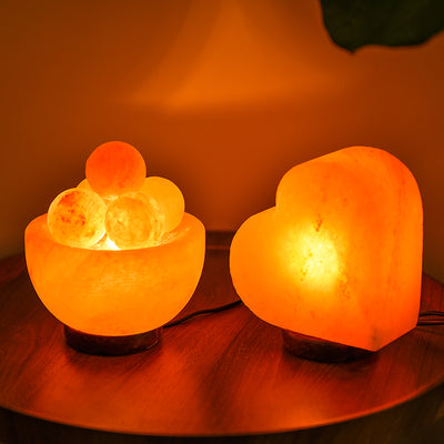 Lámpara Nocturna de Cristal Natural con Iones Negativos para Dormitorio y Sala - Image 6